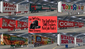 The Godfather's SWR Trailers Paintjob Pack 1